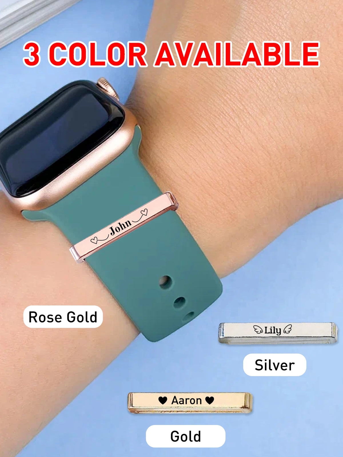 Name Bar Charm · Apple Watch
